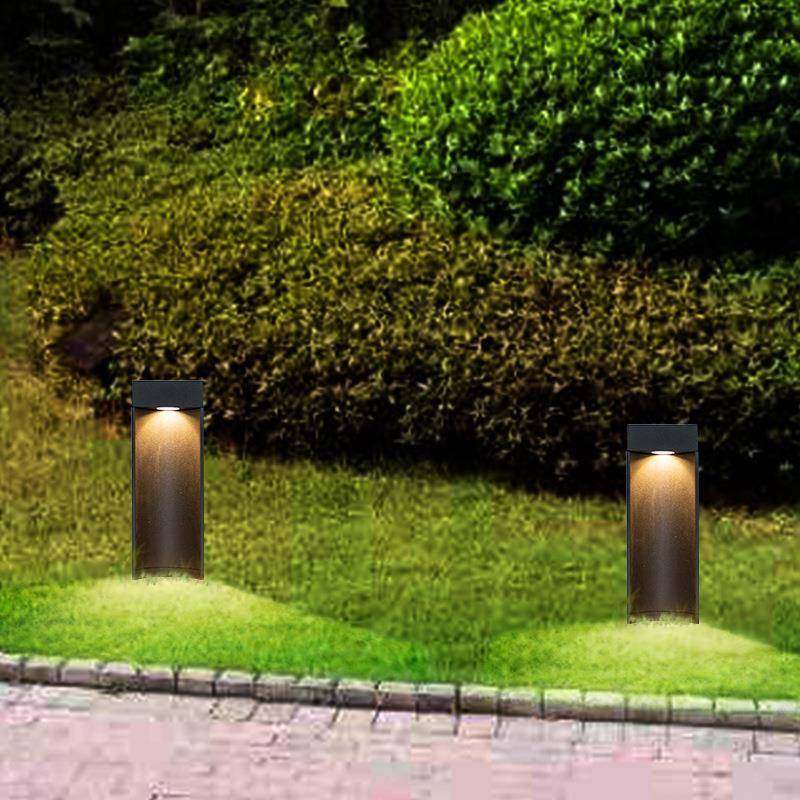 草灯户外方形铝质景现代跑道灯观坪院家用别EGM墅单面发光草地公