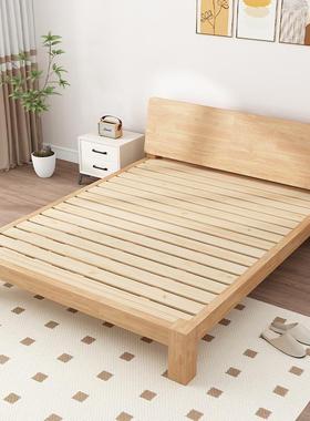0A实头板F777H965靠床背2025新款一木体落地收纳储物榻米床榻头软