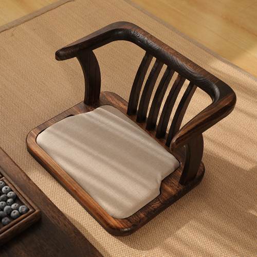 实木和室椅中式复古靠背小矮椅子