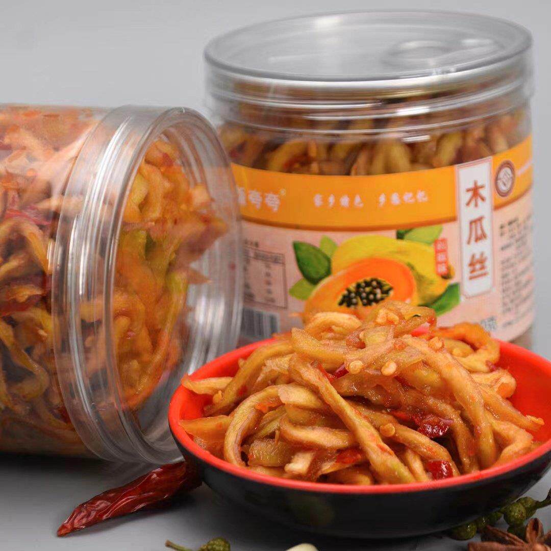 重庆木瓜丝巴乡巧娘饭夸夸罐装咸菜酱香酱菜木瓜丝开味下饭菜