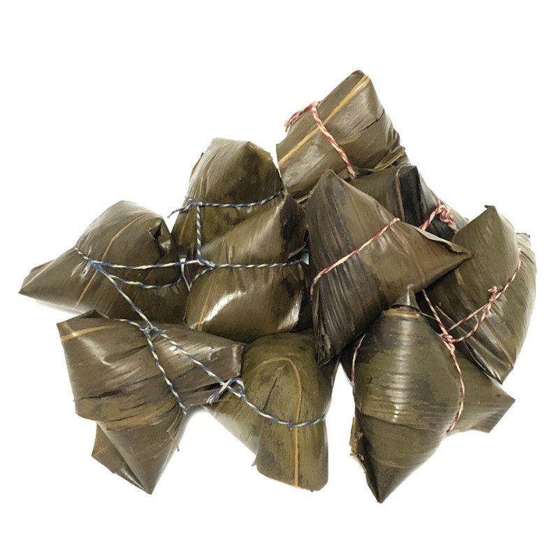 江西鄱阳特产手工包制新鲜现做碱水粽红豆粽白粽子糖粽子现做现卖