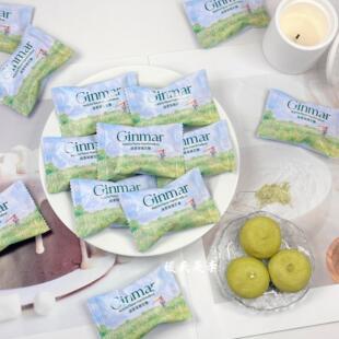 GINMAR金玛抹茶味棉花糖可可味夹心网红结婚喜糖优质接待零食散装