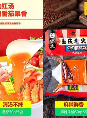 佳仙重庆锅主老火锅底料小包装一人份川味小块正宗牛油家用火锅料