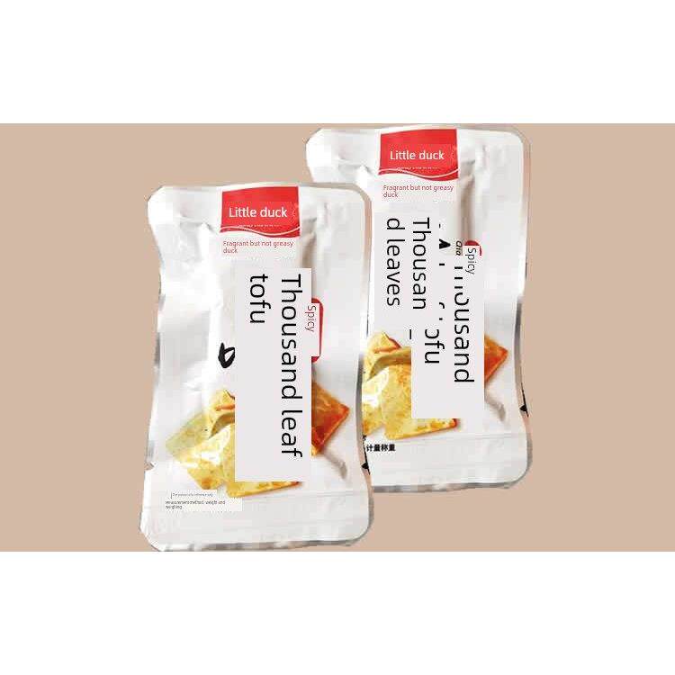 小鸭子千叶豆腐散装500g麻辣豆腐干休闲办公小食荆州特产