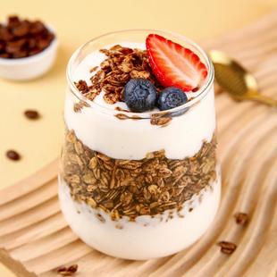 咖啡可可燕麦代餐脆隔夜燕麦杯巧克力帕梅拉同款晚餐燕麦片1000g