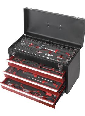 Hi-Spc11e2件多功能工维具箱家用箱抽屉式铁皮箱五金收纳修工具