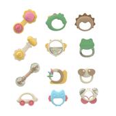 手摇铃玩婴儿具0 1个岁月益梦幻床铃智早教抓握磨牙牙胶新生宝宝3