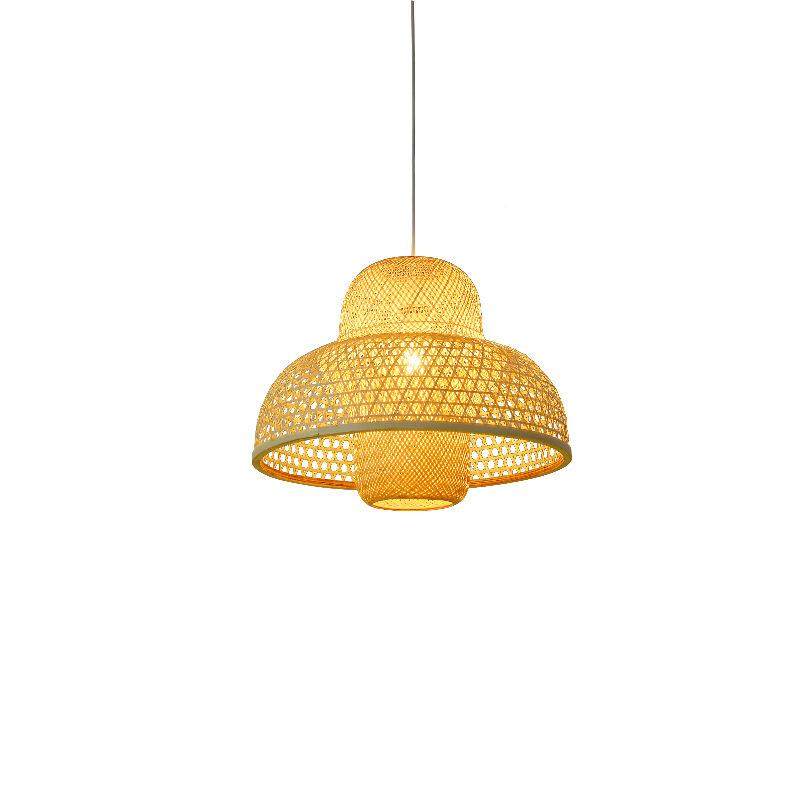 竹吊古藤阁灯灯茶编室灯禅意灯新中式民南宿田园东亚格日式风手工,家装灯饰光源,智能吊灯,淘宝优惠券,粉丝福利购,淘宝优惠卷