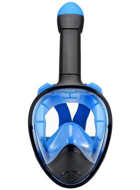 防新款潜水面罩硅浮潜面罩潜水胶镜全干AXY-YSE防水漏式防雾成人