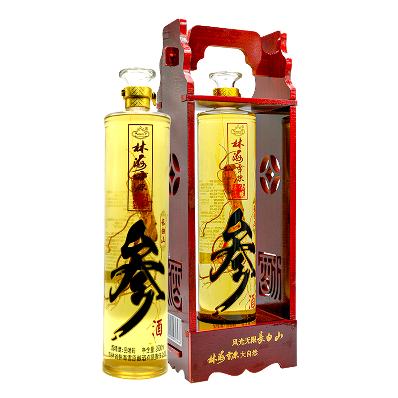林海雪原长白山人参酒