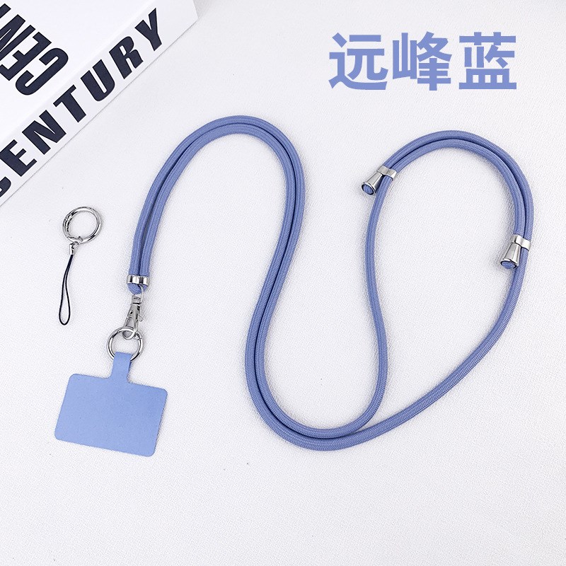现货速发手机挂绳挂脖绳子斜挎可背伸缩可调节男款个性创意时尚链
