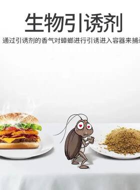 速发蟑螂屋纸盒子家用日本扑捉捕捉器捕抓神器曱甴屋小强灰灰去除