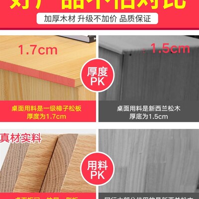 速发全实木矮木电视柜组合简柜地柜储物柜松高约客厅餐边柜卧室柜