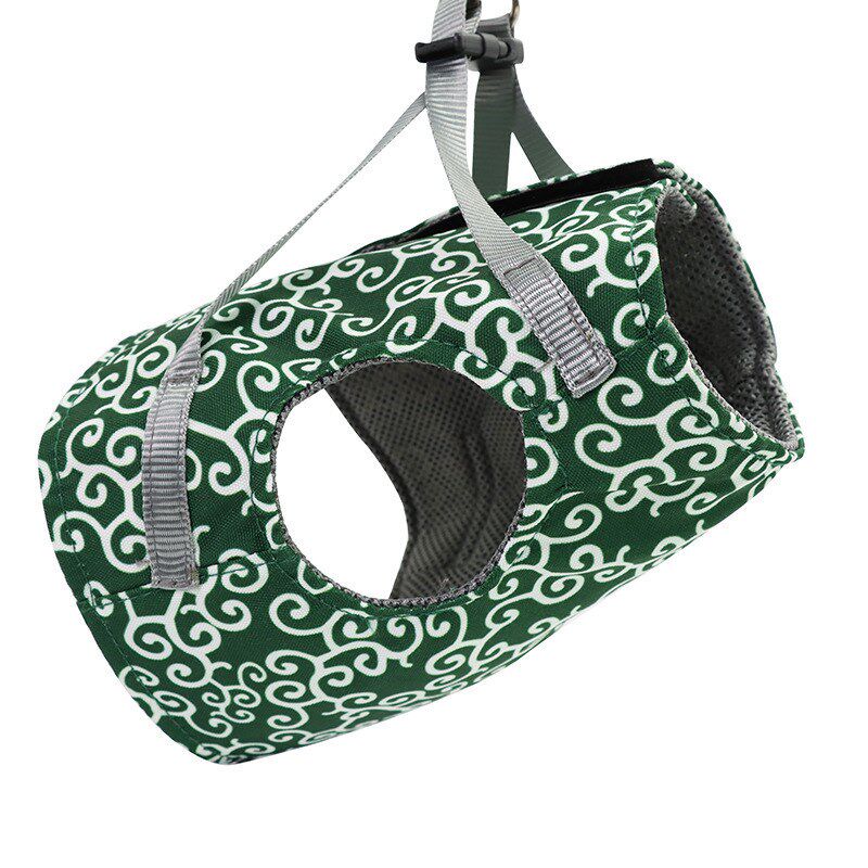 速发热销猫咪胸背带拴防心式衣服日风背挣脱猫猫狗链子遛猫绳子