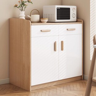 速发餐边置茶水柜子客厅靠墙储物柜厨房橱柜柜纳矮柜收物柜家用备