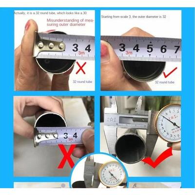 现货16pcs Plastic Round Inner Plug For SteelO pipe End Blank