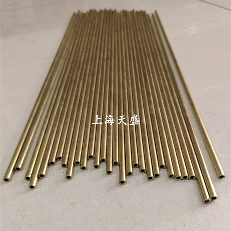 H62黄铜管 空心铜管 毛细铜管 空心黄铜棒1 2  4 5 6 7 8  10mm