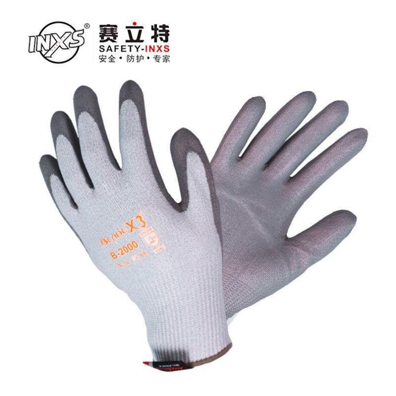 速发赛立特B-2000手套级防切割可触控屏幕防静电P磨浸胶耐U透气劳