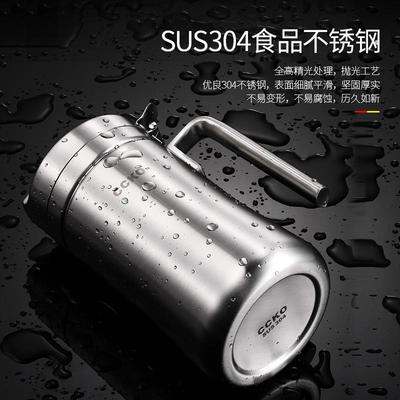 德国ccko304不锈钢大油壶防漏油控油瓶油罐厨房用品家用壸大容量