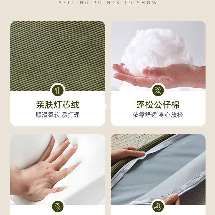 人类狗窝可躺可睡卧室折叠沙发床阳台单人榻榻米休闲躺椅懒人沙发