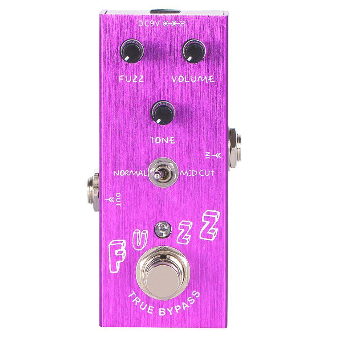 热销FUZZ电吉他效果器法兹单块效果器AN12便携式迷你效果器