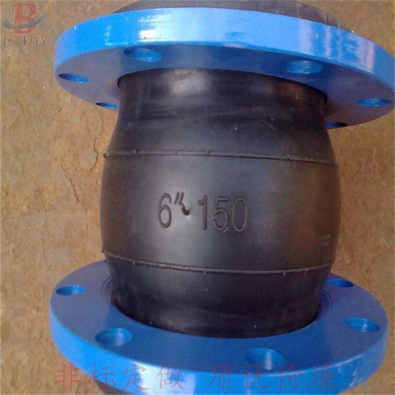 非标橡胶软连接三元乙丙耐温膨胀节橡胶补偿器橡胶膨胀接头