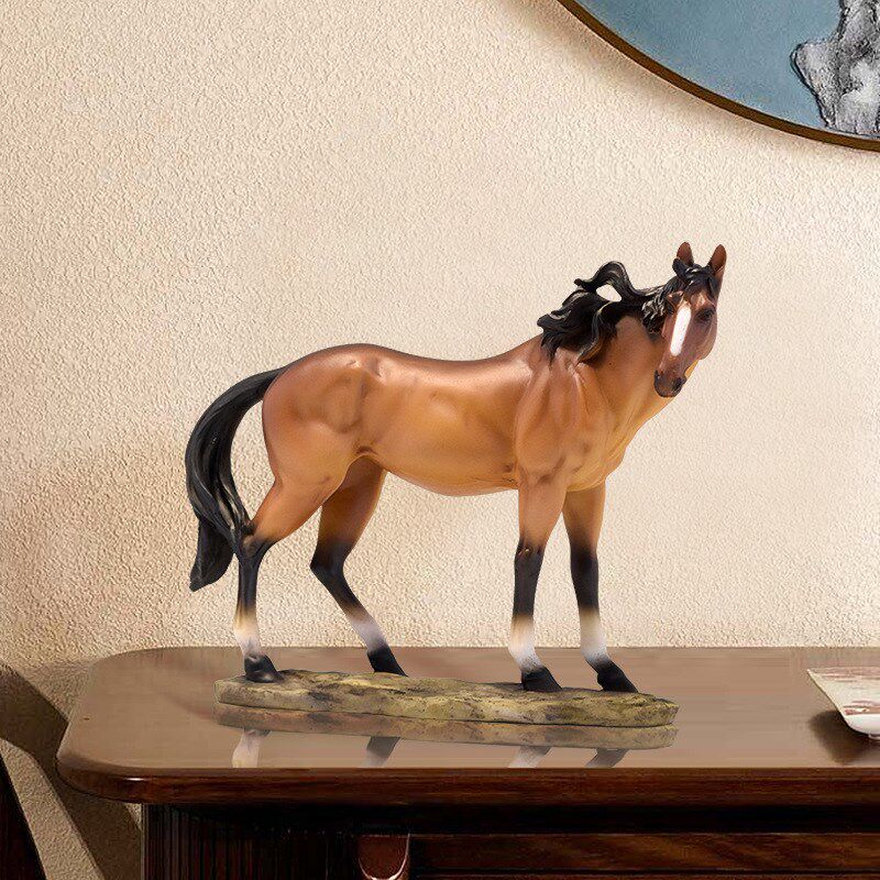 新款马到成e功摆件家居客厅酒柜装饰品书房办公室饭店开业乔迁礼,特色手工艺,其他特色工艺品,淘宝优惠券,粉丝福利购,淘宝优惠卷