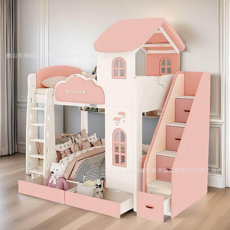 儿童床双人床女孩公主上下母床Frozn主题城堡多e功能组滑合AKI子,鲜花速递/花卉仿真/绿植园艺,割草机/草坪机,淘宝优惠券,粉丝福利购,淘宝优惠卷
