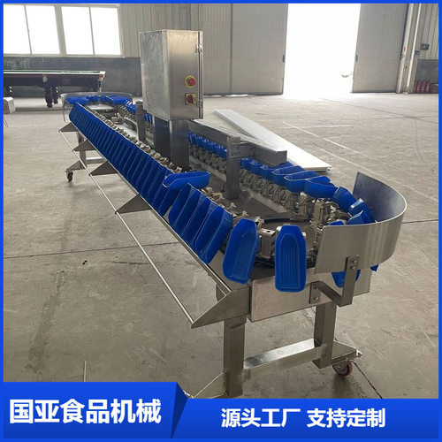 自动称重分选机 小龙虾多级鸡爪重量分级选机 转盘式海蛎子挑选机