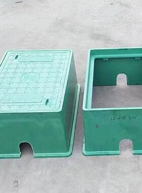 复合厚一体式加料片水表箱塑料水表箱地式水表井WIU埋盖市政地埋