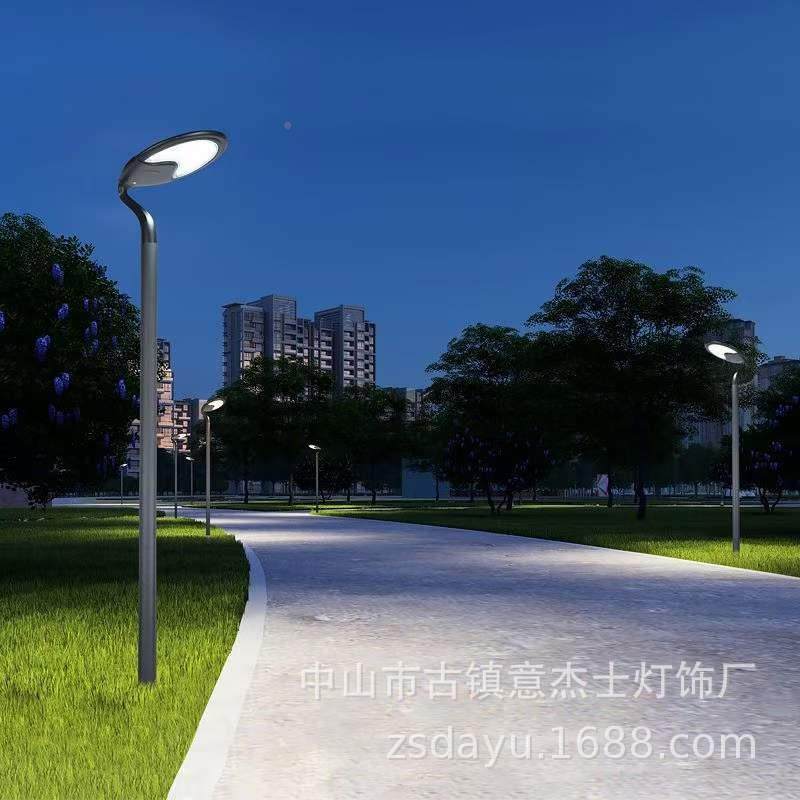 丹鹤太阳能路灯外景观L照明户外一体化ED别墅YJS-丹顶花园公园庭