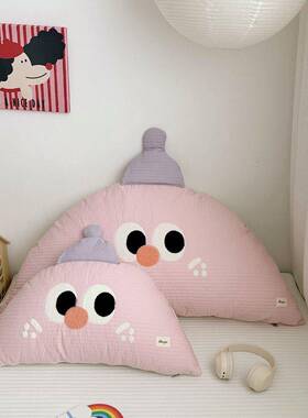 卡通可爱全棉床头靠垫靠背纯抱枕儿宿宝童PDD62274宝舍床上通用棉