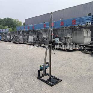 小手LJU摇式架子机打井家用压水井农田灌溉井省力钻井机备型厂设