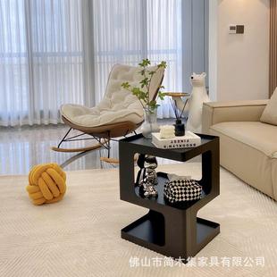 极沙发边几现代床头意柜铁简茶几916创轻奢边柜角几网红520边艺柜