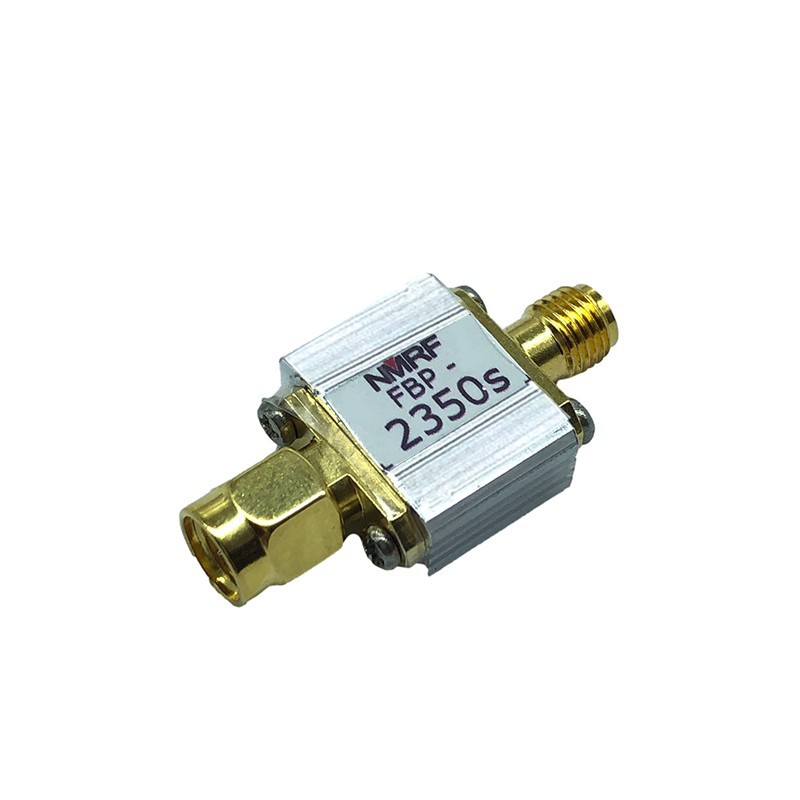 射频同轴2350(2370)MHz 带通SAW滤波器,带宽50MHz SMA