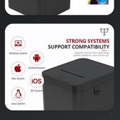 墨POS5890A西哥市场机西班牙语票58mm热敏小票超市据外卖自动接单