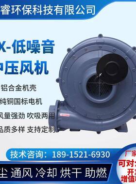 透浦中压鼓机CX-1XFT00A/1工.5W中压风K机吹吸两用通风风助燃业风