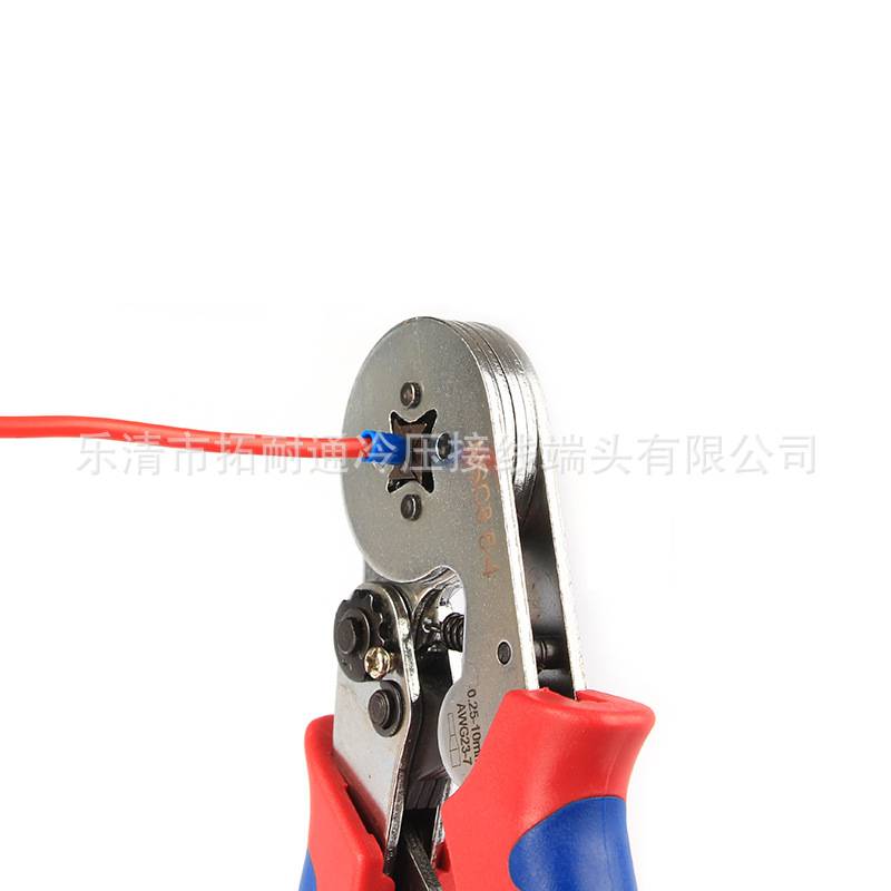厂家直销欧式管形压线钳多功能压接钳配600pcs袋装冷压管型端子