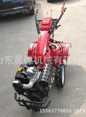 手扶小耕型除草机多转功能FJR四旋驱微带向自动耕机