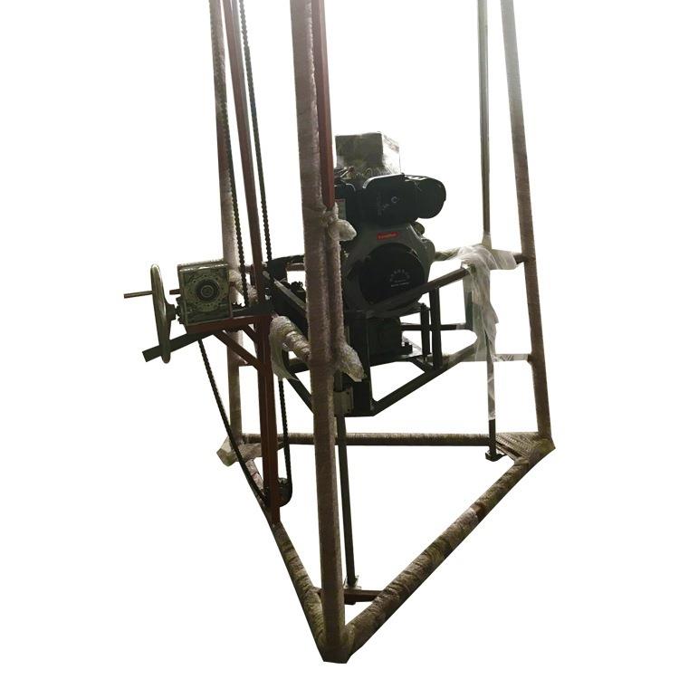 三脚架汽油打洞种树设备三脚架型打洞机小型栽树挖坑机林业机械