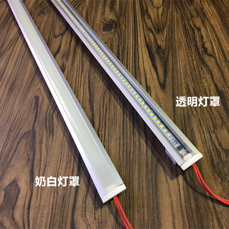 热销LED灯带灯条220V嵌入式开槽超薄感应展柜平面超亮酒柜 无需变