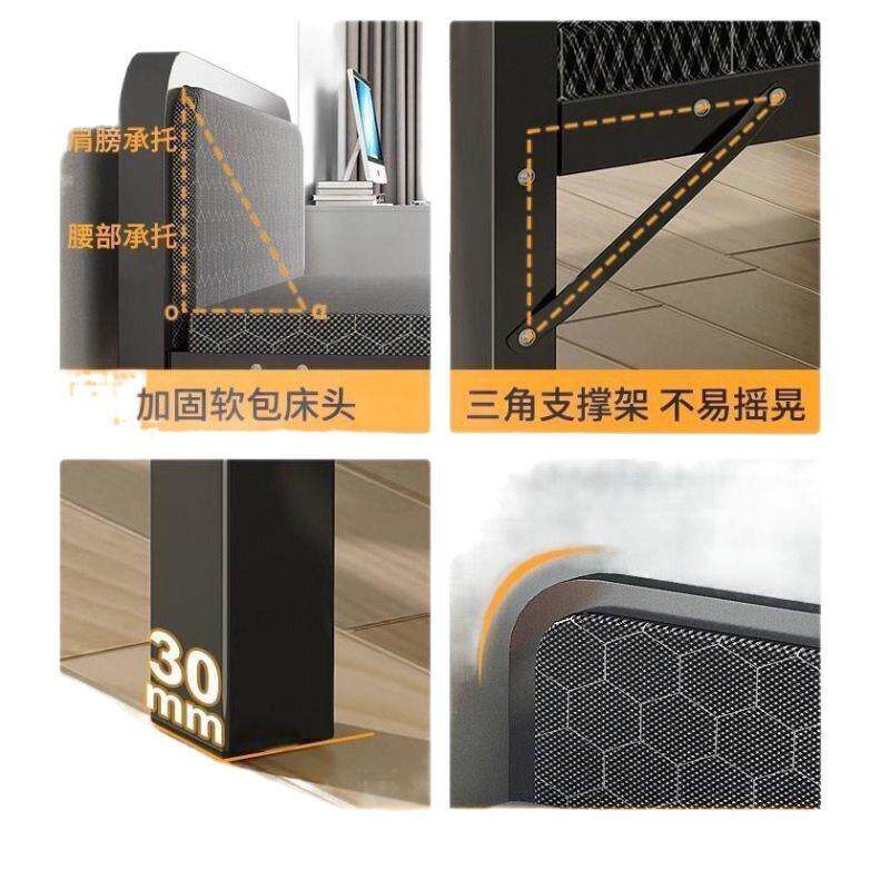 折叠床单人床家用简易床办公室午睡床宿舍午休床出租房加固成人床