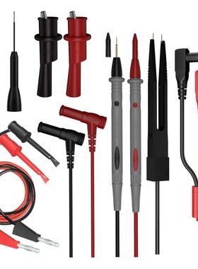 电气万用表测试引线套装测试钩测试探针引线专业套件1000V10A