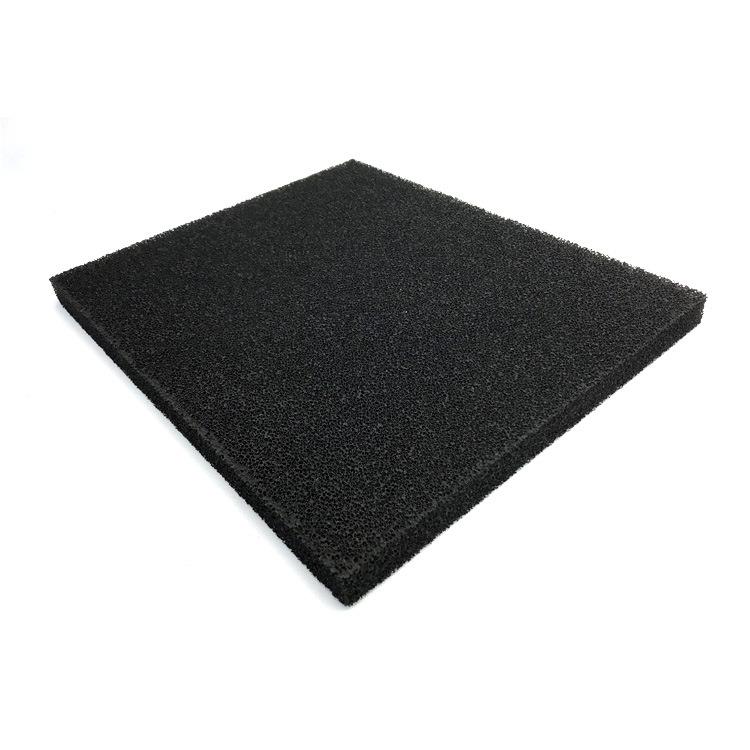 鱼生化棉滤材缸水族生化过滤养棉黑色粗黑色生化箱孔培硝化细菌过