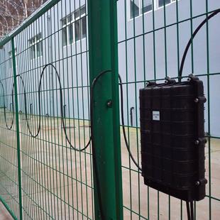 振动光缆报警主机震动光纤探测采集器8防区周界报警系统