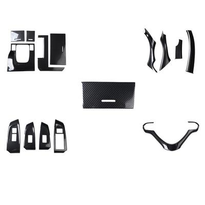 09-13款思铂睿门扶手装饰内饰改装碳纤维讴歌AcuraTSX中控亮黑色