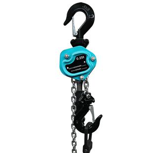 0.25吨1.5米便携紧线器微型手板葫芦迷你0.5吨3米链条式 手摇葫芦