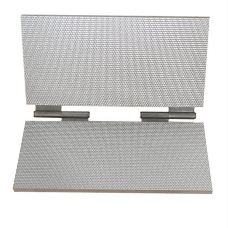 简易手动压式巢础机铝合金手压式中蜂意蜂巢础机42*22包邮