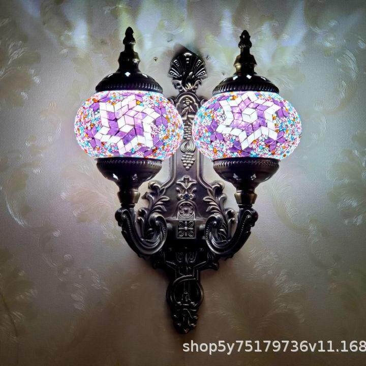 土耳其民族风壁灯复古怀旧浪漫电视墙阳台过道走廊KTV咖啡馆壁灯