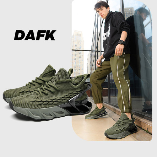 DAFK/刀锋飞织网面老爹鞋